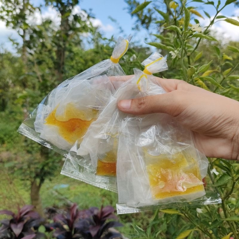 Bánh tráng mini sốt muối béo 1k