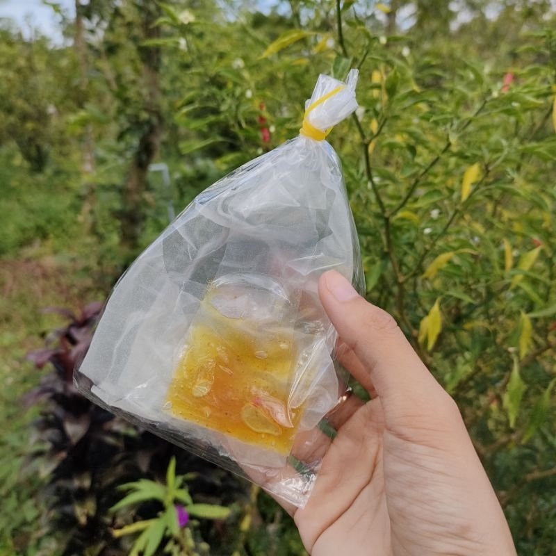 Bánh tráng mini sốt muối béo 1k