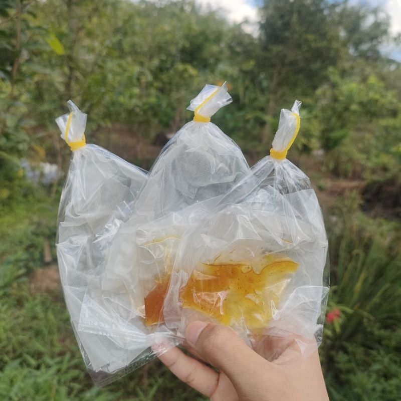 Bánh tráng mini sốt muối béo 1k