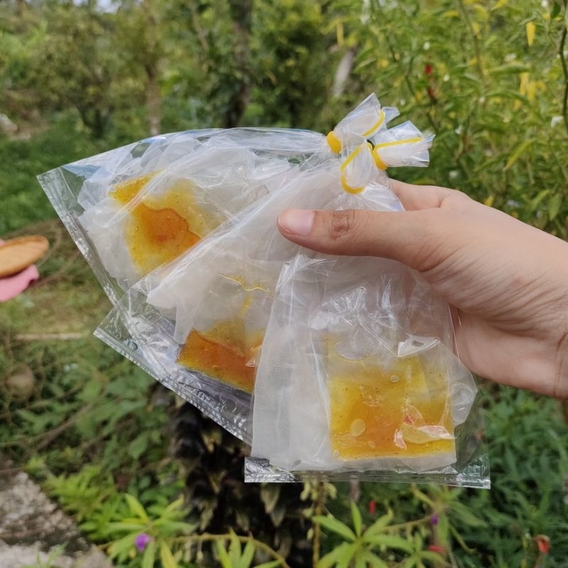 Bánh tráng mini sốt muối béo 1k