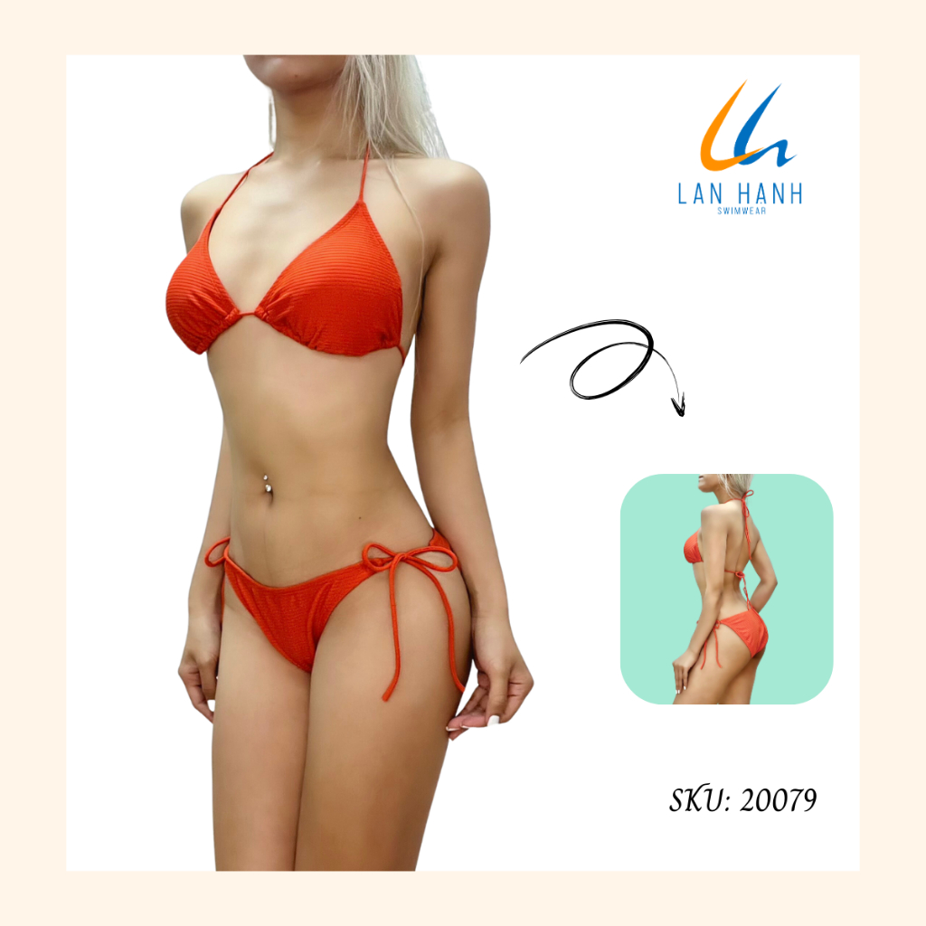 Bộ Bơi Nữ Hai Mảnh Sịp 20079