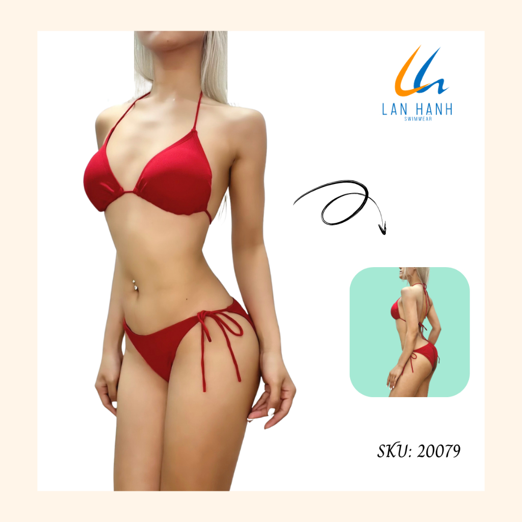 Bộ Bơi Nữ Hai Mảnh Sịp 20079