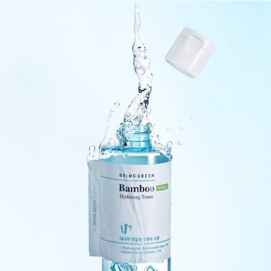 Nước Hoa Hồng Dưỡng Ẩm BRING GREEN Bamboo Hyalu Hydrating Toner 250ml/510ml