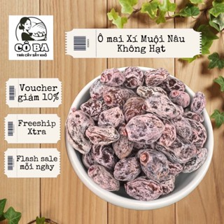 Ô Mai Xí Muội Đào Nâu Mơ Sữa Không Hạt Xí Muội Nâu Ô Liu Chua Ngọt 500g Món Ăn Vặt Siêu Ngon SHOP CÔ BA ĂN VẶT