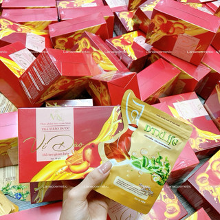 Trà Đào giảm cân Đông Anh Hộp 15 gói Chính hãng – Trà giảm cân vị đào tặng kèm detox rau củ