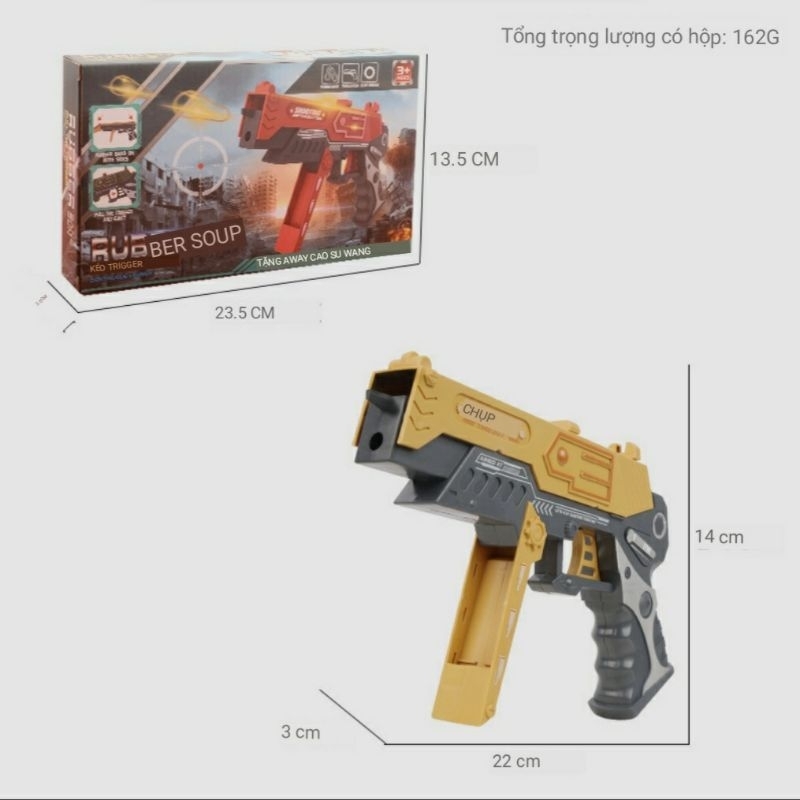 Đồ Chơi Dây Thun Loại To Chất Liệu Nhựa ABS