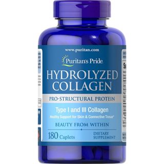 Viên uống collagen thủy phân Puritan s Pride Hydrolyzed collagen 1000MG