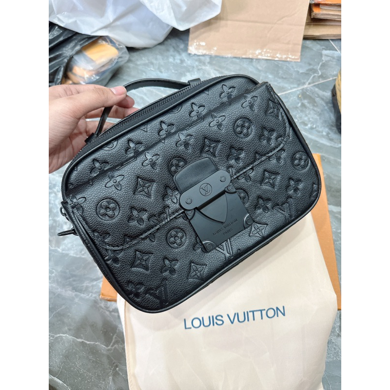 Túi lv nam messenger thầy huấn hoa hồng s lock siêu hot 2 box xịn 24cm