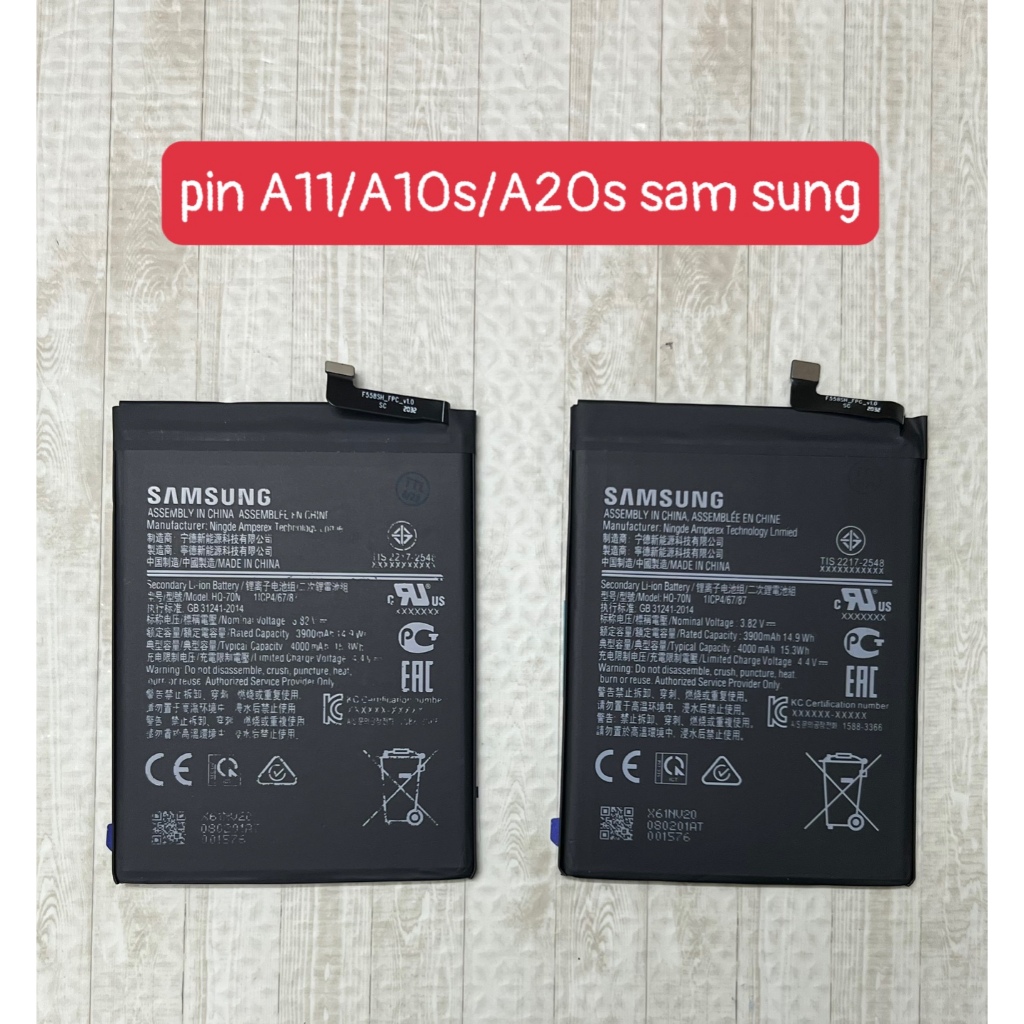Pin A11/A10s/A20s Sam sung