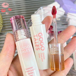 [GOGO TALES] Son tint nhung GOGO TALES Summer Fresh Juice Series mịn lì, không khô môi GT590