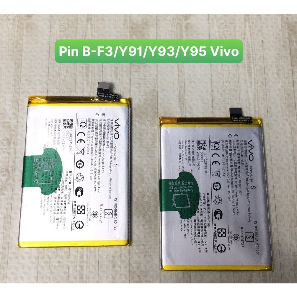 Pin B-F3 Vivo Y91/Y91c/Y93/Y93s/Y95/U1 mới