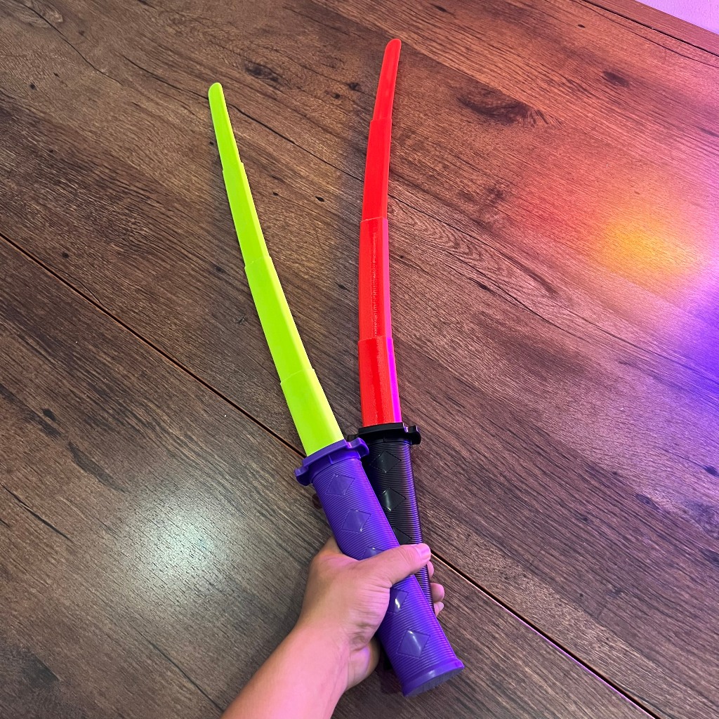 Kiếm Nhựa Samurai 3D, Kiếm Katana Rút Gọn 3D, Cosplay Nhân Vật