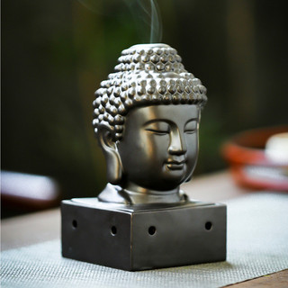 Lư xông trầm hương - lư đốt nụ trầm hương phong thuỷ xông nhà đốt được trầm nụ và nhang khoanh