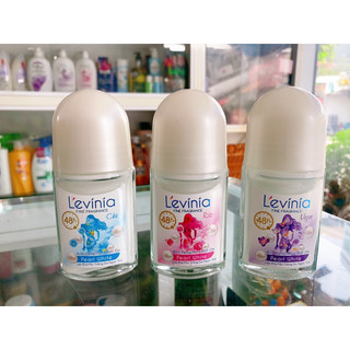 Lăn khử mùi trắng da ngọc trai levinia 50g
