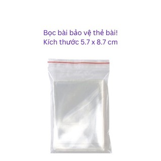 Sleeves bọc bài 5.7 x 8.7 cm
