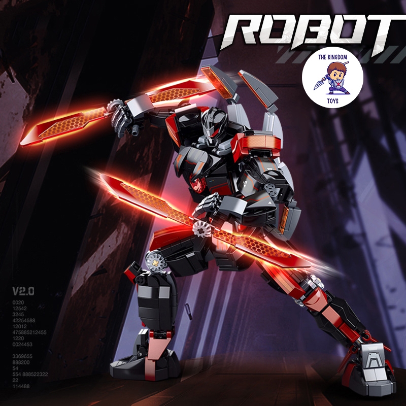 Đồ Chơi Lắp Ráp Mô Hình Robot Jaeger Gipsy Avenger - Dark Wanderer Người Máy Chiến Đấu Mecha B1120