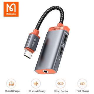 Jack chuyển đổi type-c 3 in 1 hỗ trợ cắm tai nghe 3.5mm + type-c có mic và sạc pd 60w cổng chuyển type-c 3 trong 1