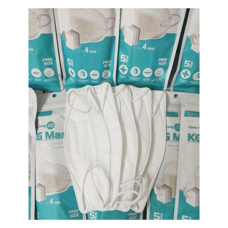 Khẩu trang KF94 y tế 4D KG Mask- phong cách Hàn Quốc