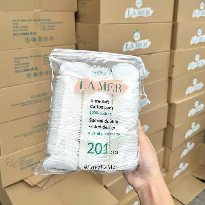 Bông tẩy trang Lamer 201 miếng .yennhishop