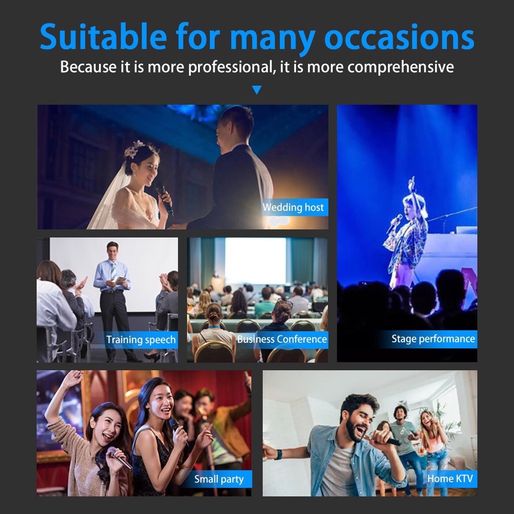 Bộ micro chính hãng Ontekco MF338 hát karaoke chuyên nghiệp, chất liệu thép cao cấp bảo hành 24 tháng thu sóng 80M