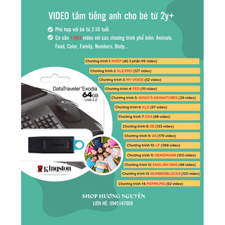 Usb 64gb học tiếng anh