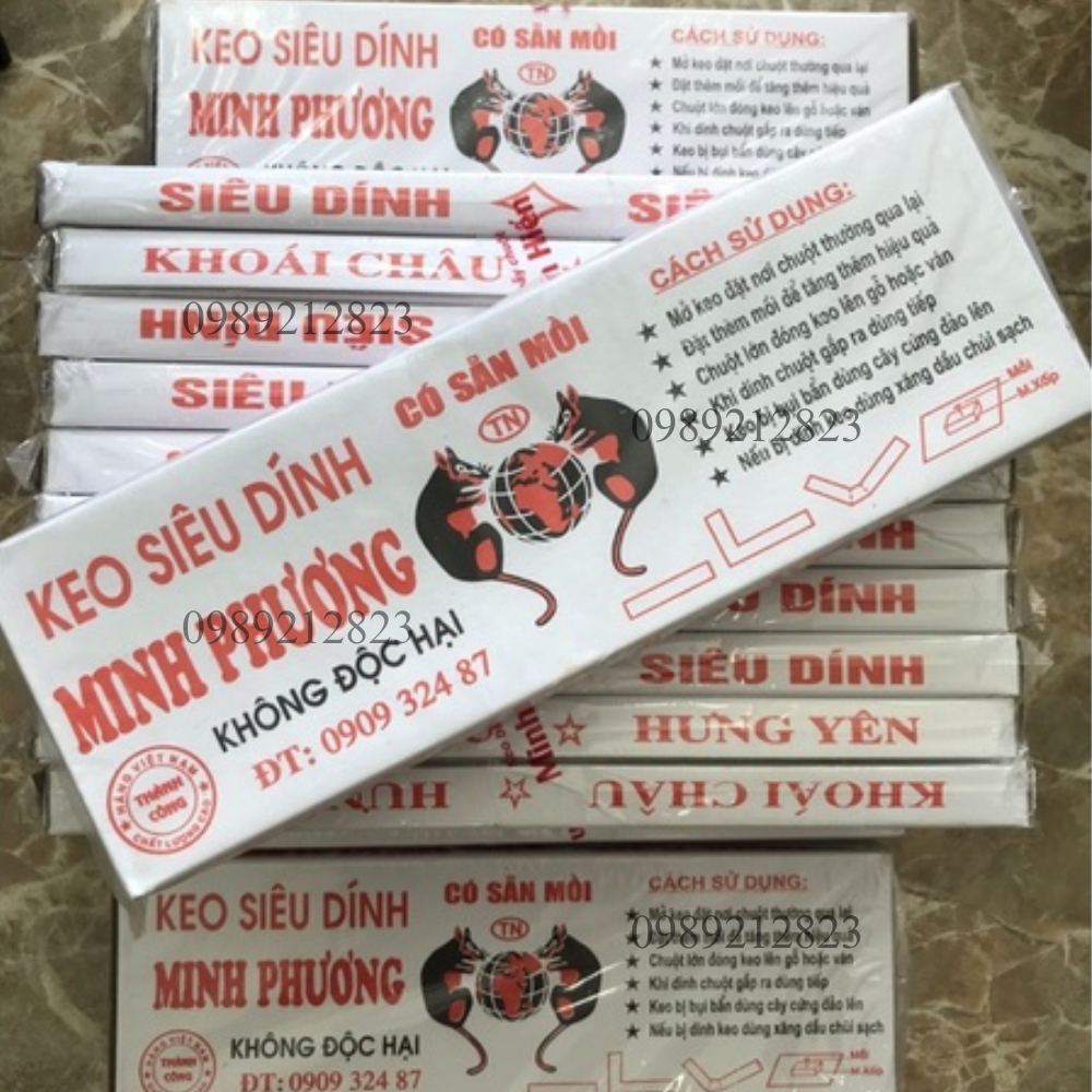 Keo dính chuột [BẪY SIÊU DÍNH SIÊU ĂN] - HÀNG LOẠI 1