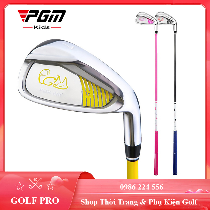 Gậy golf sắt số 7 trẻ em PGM pick cat cho bé 6-12 tuổi hàng chính hãng JRTIG007