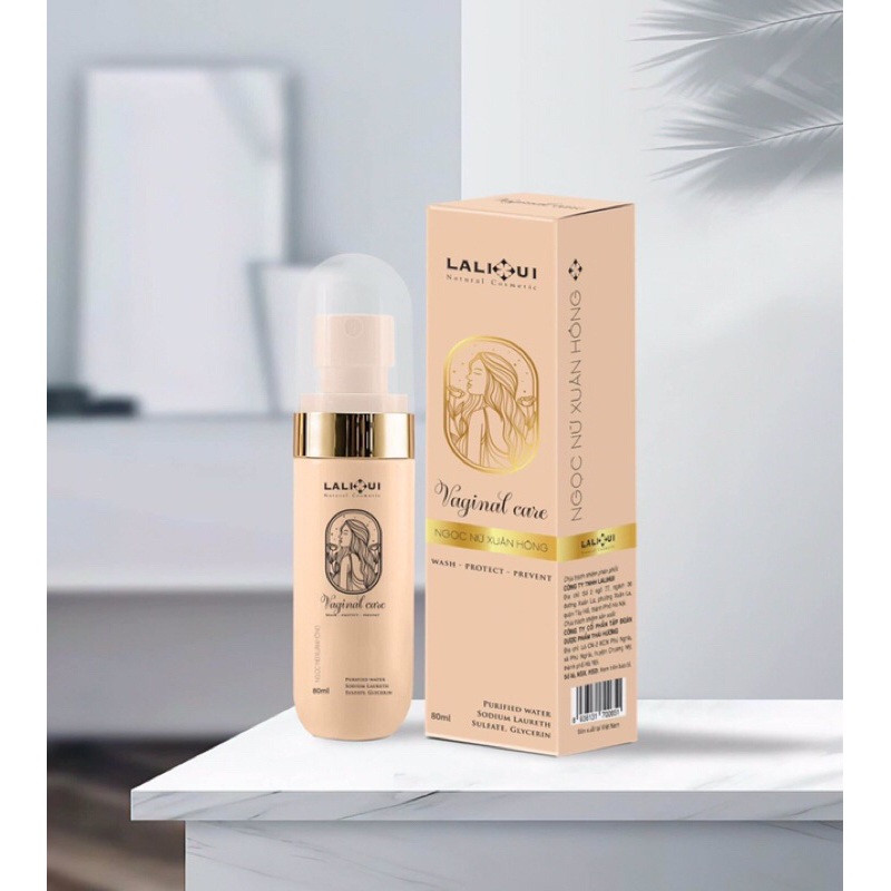 ngọc nữ xuân hồng lalihui- serum vùng kín- mẫu mới- dung dịch vệ sinh phụ nữ