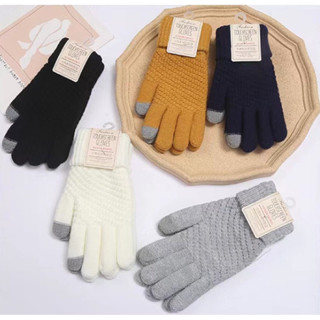 Găng tay len giữ ấm thu đông cảm ứng tiện lợi (GT01)