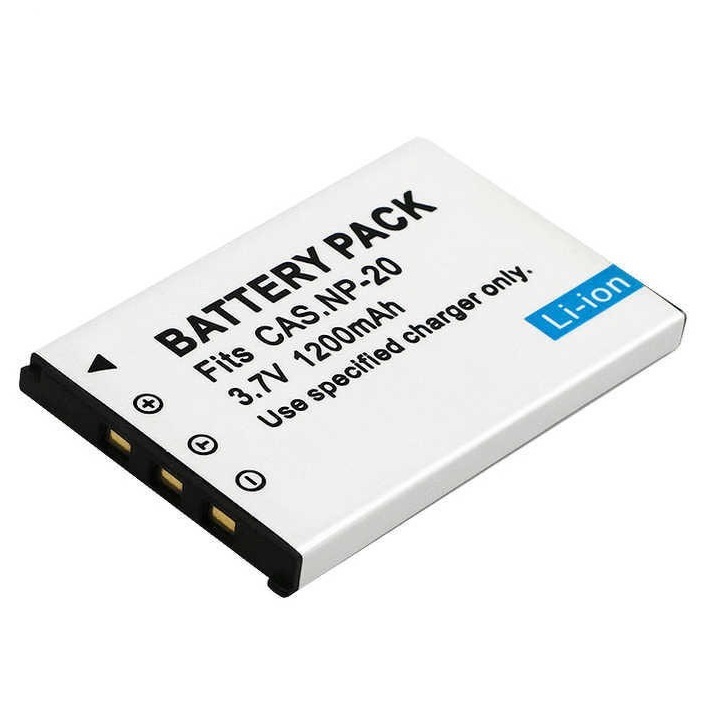 Pin Casio NP-20 1200mAh cho EXS1PM S2PW S3 S20 S20U S60 S100WE S500