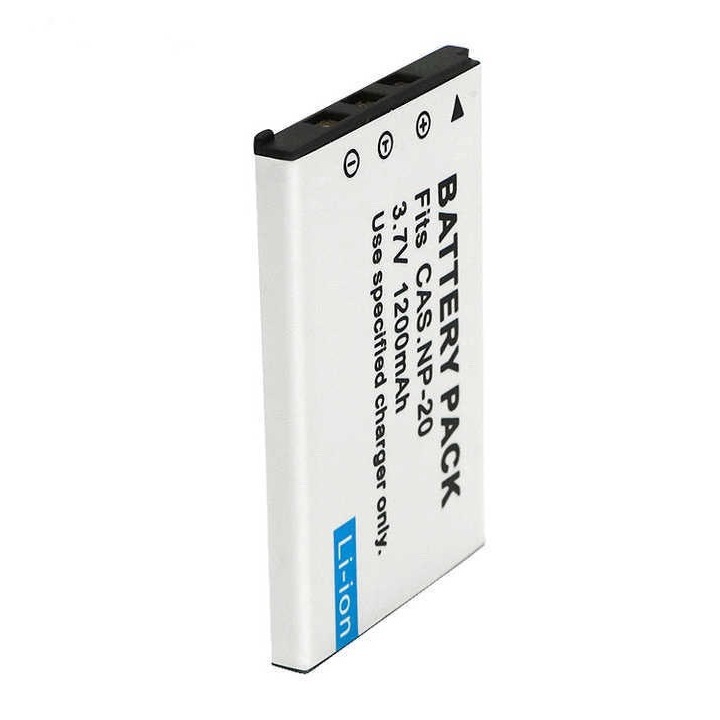 Pin Casio NP-20 1200mAh cho EXS1PM S2PW S3 S20 S20U S60 S100WE S500