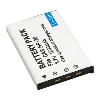 Pin casio np-20 1200mah cho exs1pm s2pw s3 s20 s20u s60 s100we s500