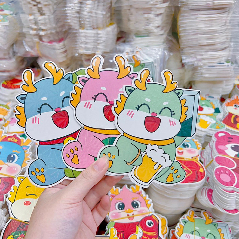 Combo 50 Bao Lì Xì Rồng Vàng Đủ Mẫu Tết 2024 Hình Rồng Ngộ Nghĩnh, Đáng Yêu