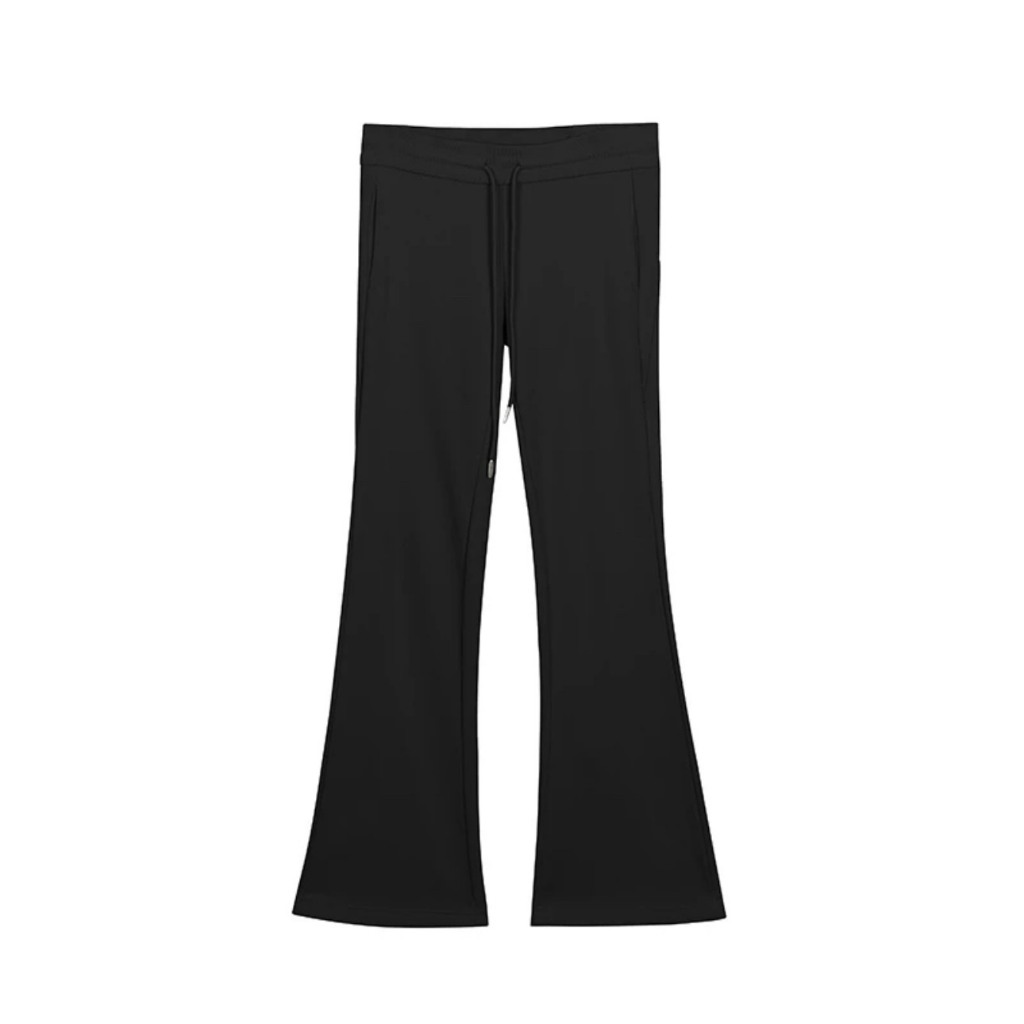 Quần loe chất nỉ hottrend. hách dáng, có rây rút eo. quần loe nữ hót 2023