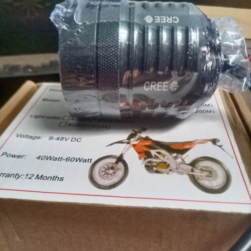 Đèn led ( trợ sáng) l4 cho xe máy.