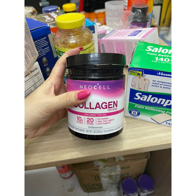 Thanh lý bột collagen neocell bị bong seal như hình