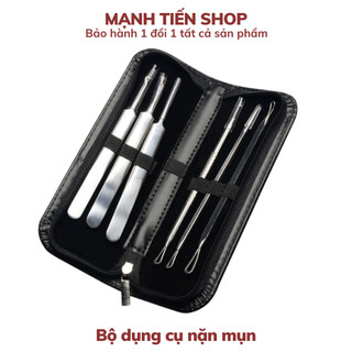 Bộ dụng cụ nặn mụn 6 món kèm hộp đựng
