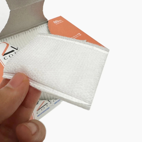 Set 2 hộp bông tẩy trang Cotton labo Clean Puff Nhật Bản siêu thấm hút