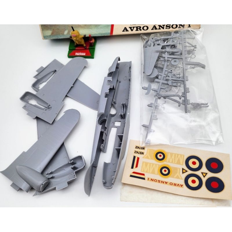 Mô hình quân sự, 1: 72 Airfix 1963 England, máy bay Avro Anson 1