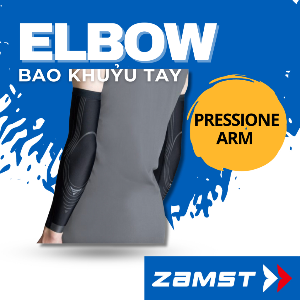 Băng Ống thể thao bảo vệ cơ bắp cánh tay ZAMST chính hãng PRESSIONE ARM