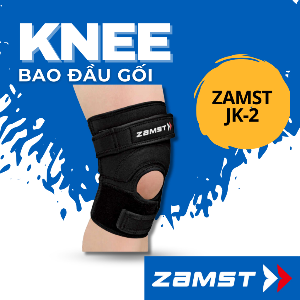 Đai hỗ trợ bảo vệ đầu gối ZAMST chính hãng JK -2