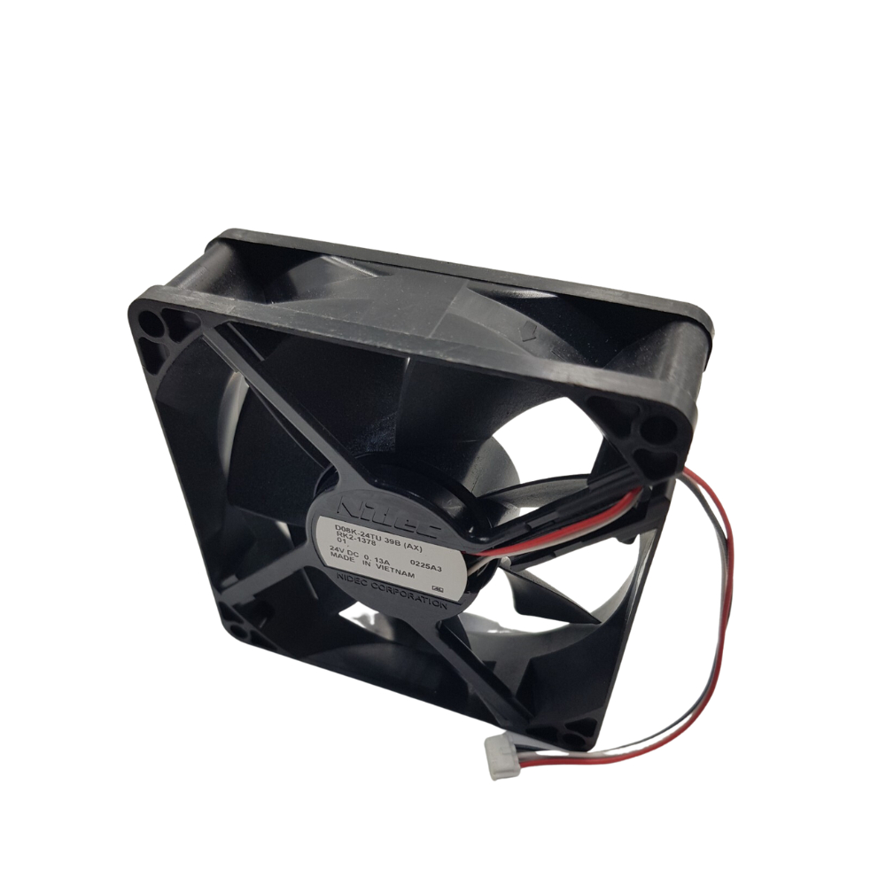 Quạt tản nhiệt 24V 8x8x2.5CM 3 dây 2.0MM dòng 0.13A Nidec chính hãng D08K-24TU - ShopLinhKienHT
