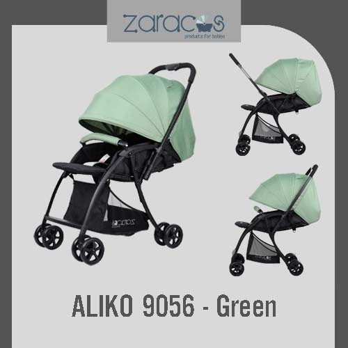 Xe đẩy cho bé Zaracos Aliko 9056 Green Khaki – Zaracos Việt Nam