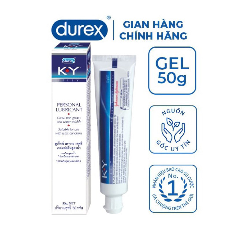 Gel Bôi Trơn Durex Ky 50g
