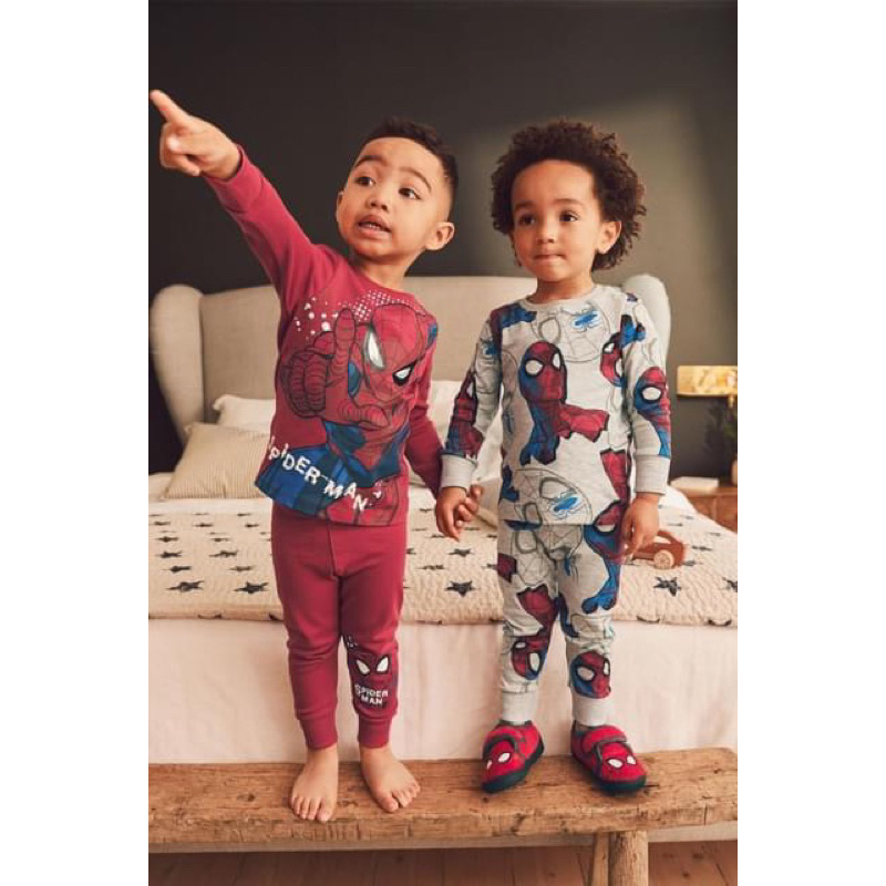 Combo 2 bộ cotton siêu nhân nhện,batman