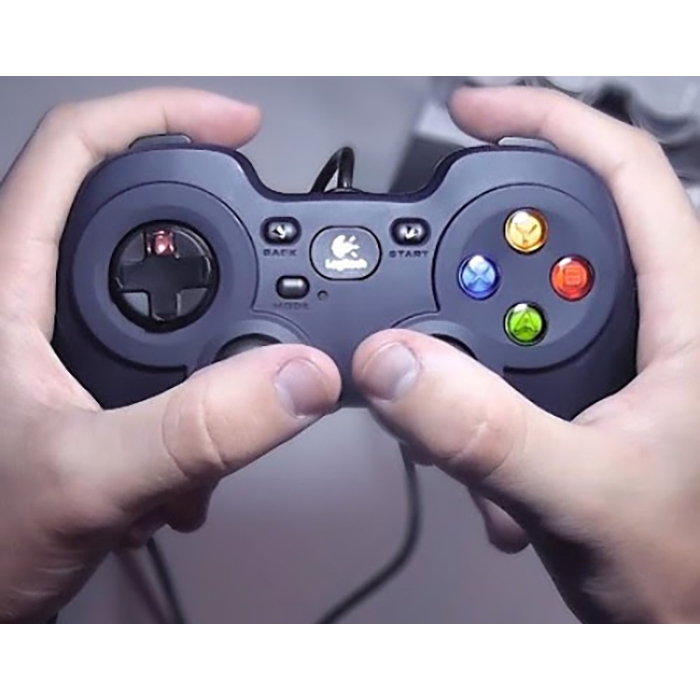 Tay cầm game console có dây Logitech F310-4 phím di chuyển D-Pad, TV Android,dây 1.8m - Hàng chính hãng