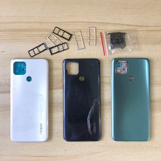 Bộ vỏ + sườn oppo a15 / a15s zin tặng kèm khay sim