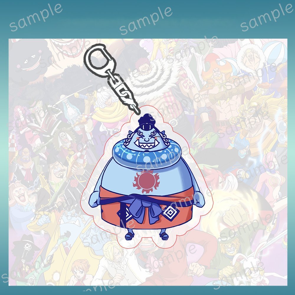 Móc khóa ONE PIECE ver PHAO ĐI BIỂN Đảo hải tặc mica trong acrylic in hình anime chibi quà tặng độc đáo