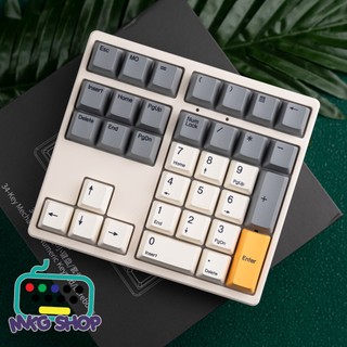 Bàn phím custom numpad mf34 rbg, hot swap, keymap via