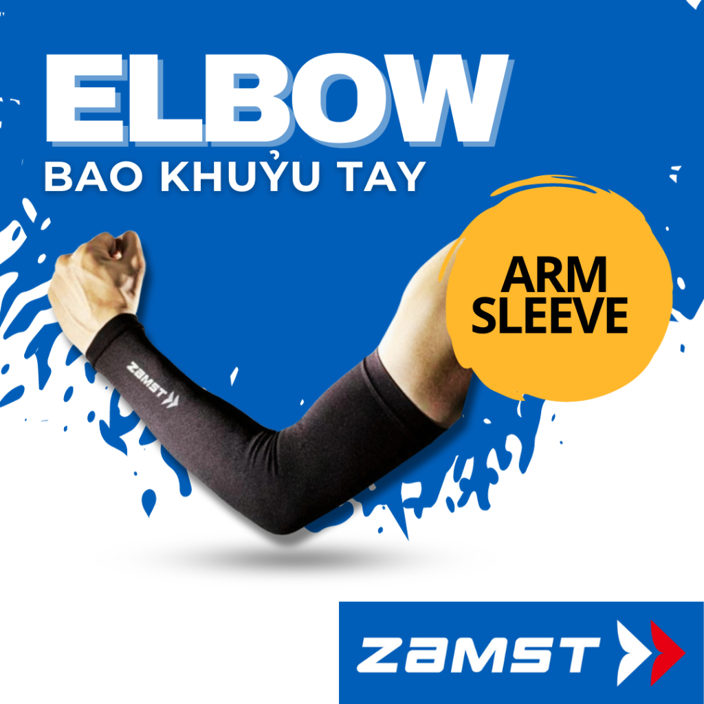 Băng Ống tay thể thao hỗ trợ bảo vệ cơ bắp cánh tay ZAMST chính hãng ARM SLEEVE